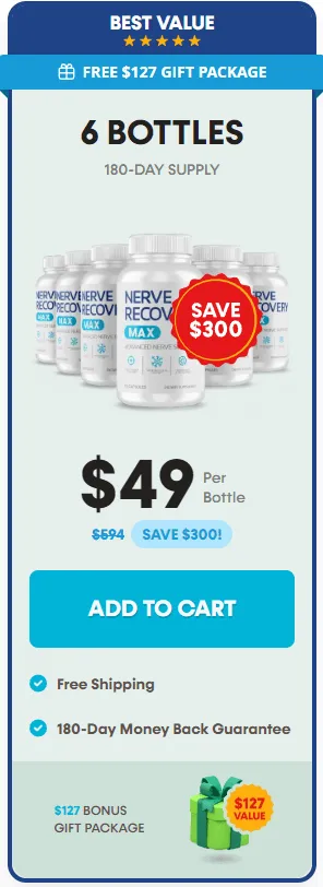 Buy Nerve Recovery Max 6 Bottles